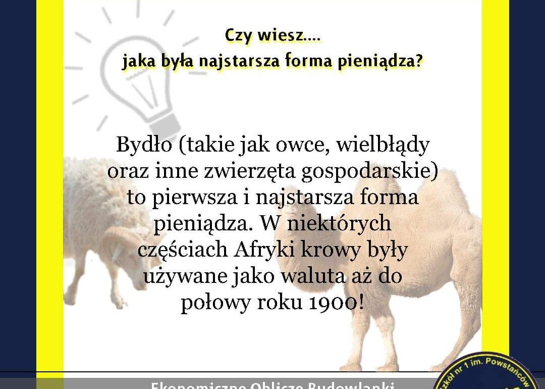 Najstarsza forma pieniądza