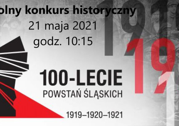 Szkolny Konkurs Historyczny w 100. rocznicę rozpoczęcia walk o Górę św. Anny