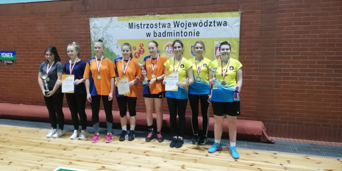 Finały Mistrzostw Województwa w Drużynowym Badmintonie dziewcząt i chłopców