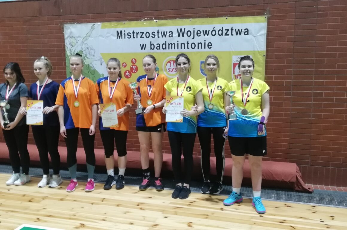 Finały Mistrzostw Województwa w Drużynowym Badmintonie dziewcząt i chłopców