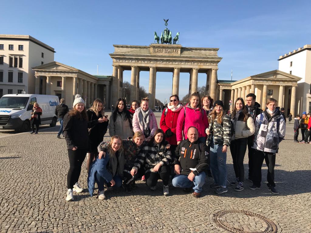 Zwiedzanie Berlina w ramach projektu Erasmus+