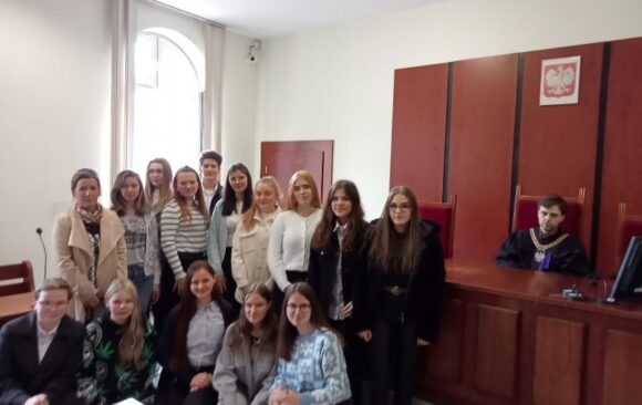 Ekonomiści z wizytą w Sądzie Rejonowym w Gliwicach