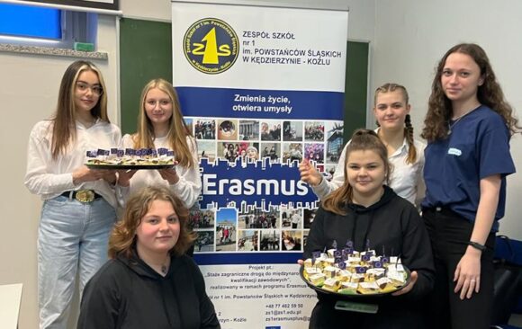 Promocja projektu Erasmus+ w ramach Dnia Otwartego Szkoły