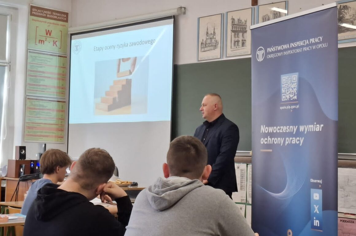 Spotkanie z Inspektorem BHP – ważna lekcja o prawach pracownika i rynku pracy Spotkanie z Inspektorem BHP – ważna lekcja o prawach pracownika i rynku pracy
