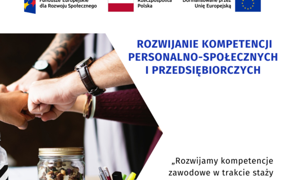 Rozwijanie kompetencji personalno-społecznych i przedsiębiorczych