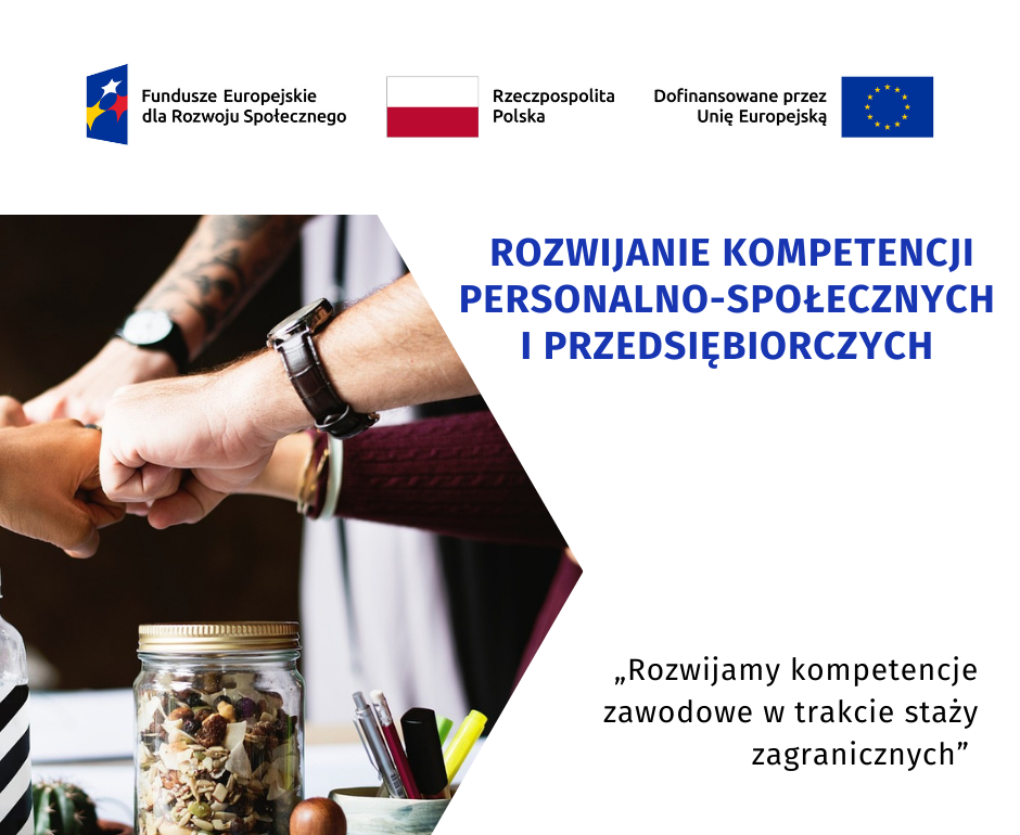Rozwijanie kompetencji personalno-społecznych i przedsiębiorczych