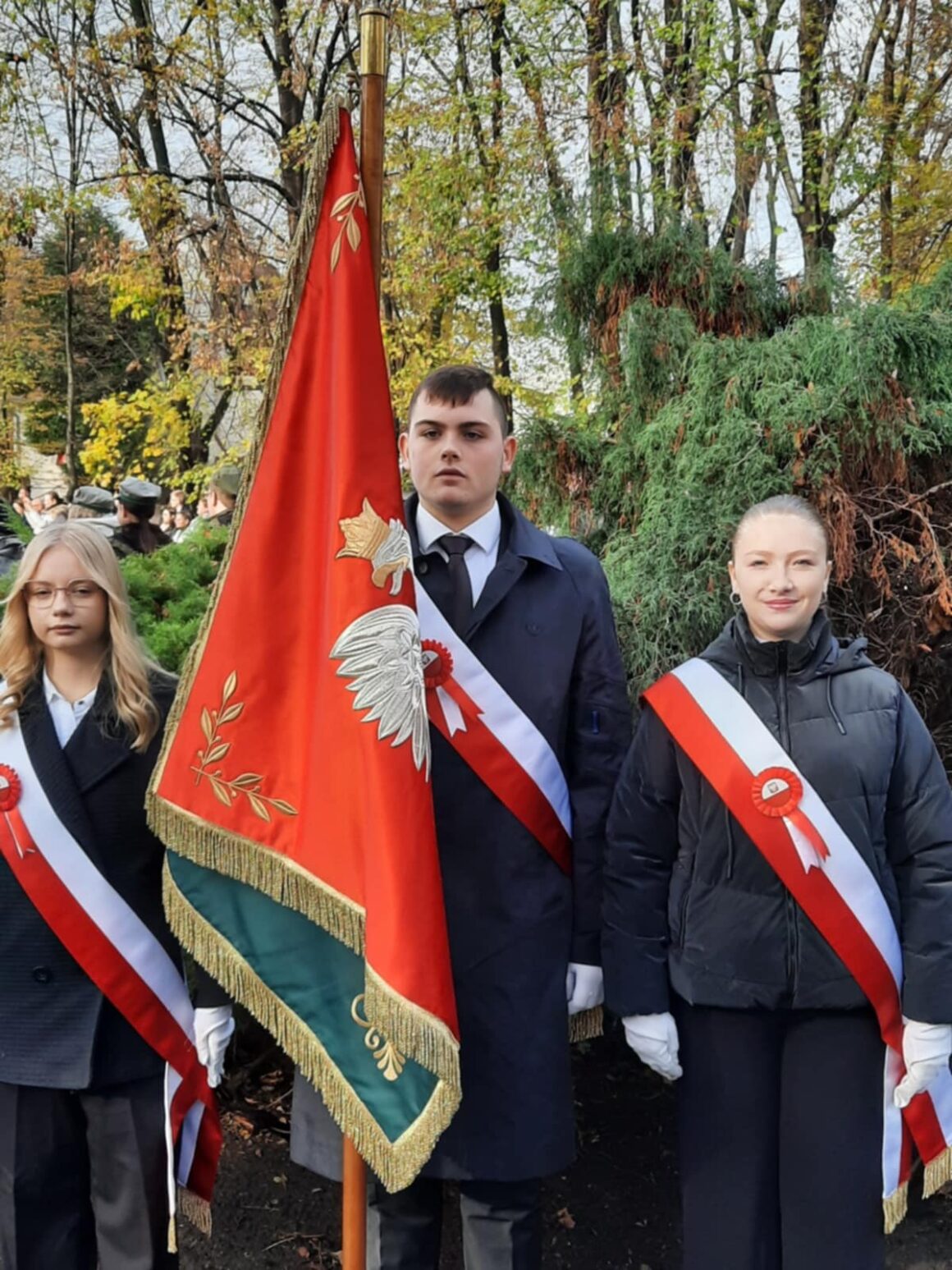Uczniowie „Budowlanki” uczcili 107 rocznicę odzyskania niepodległości