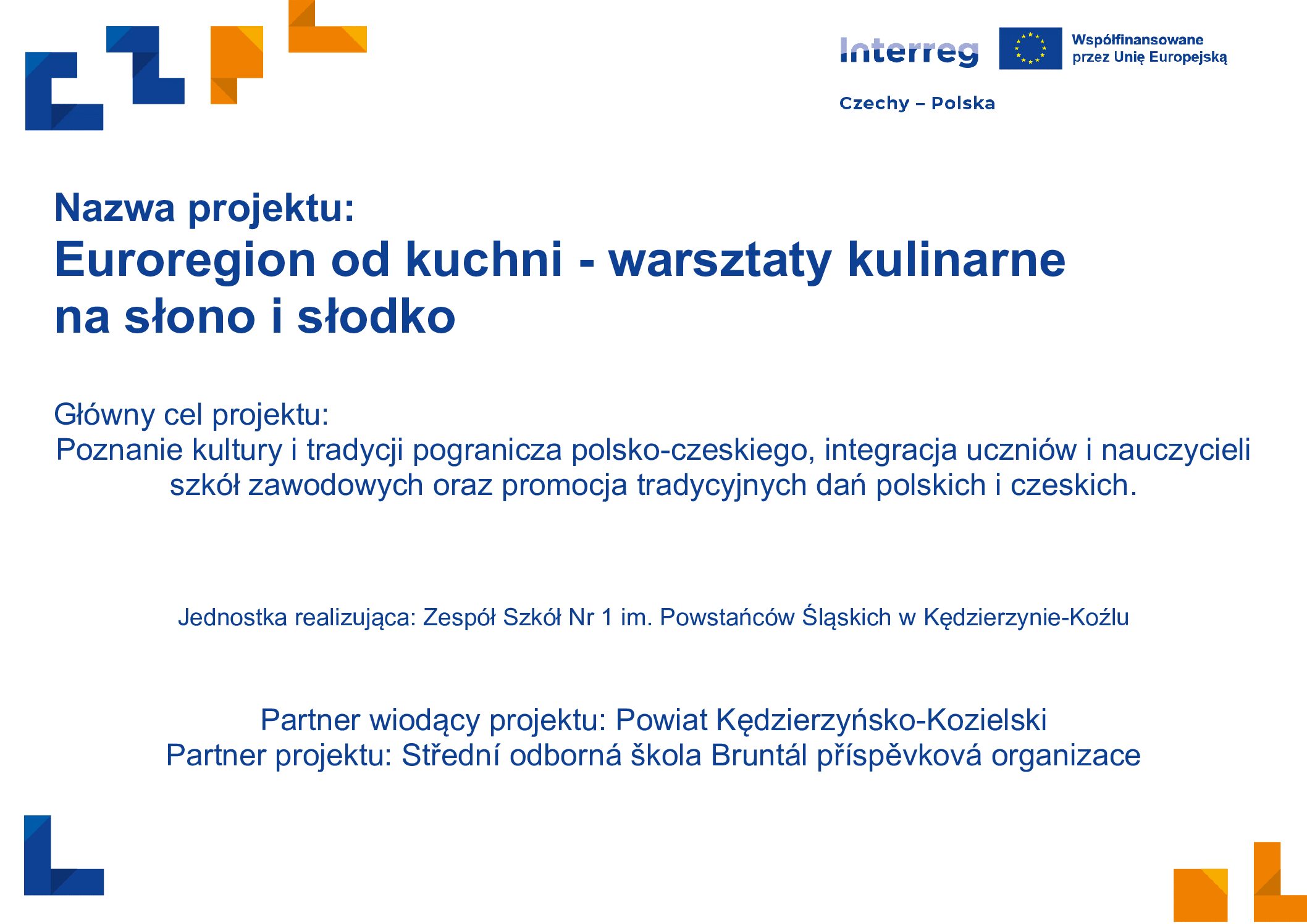 Słodko i słono bez granic – uczniowie z Polski i Czech gotują razem!