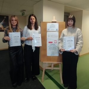 Nasze uczennice w XXX Olimpiadzie Wiedzy o Żywieniu!