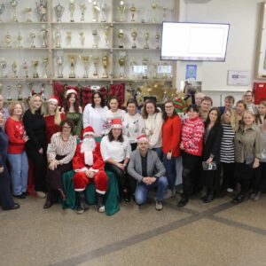 Mikołajkowe życzenia dla uczniów i nauczycieli Zespołu Szkół nr 1