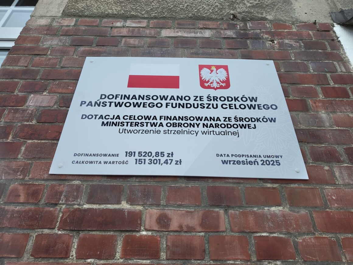 Zakupiono wyposażenie strzelnicy wirtualnej.