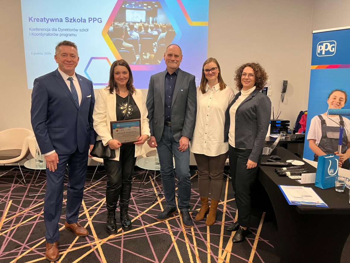 Nasza szkoła na Ogólnopolskiej Konferencji „PPG Kreatywna Szkoła” w Łodzi