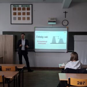 Firma PERI gościem w naszej szkole