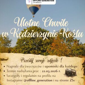 Konkurs Fotograficzny: Ulotne chwile w Kędzierzynie-Koźlu