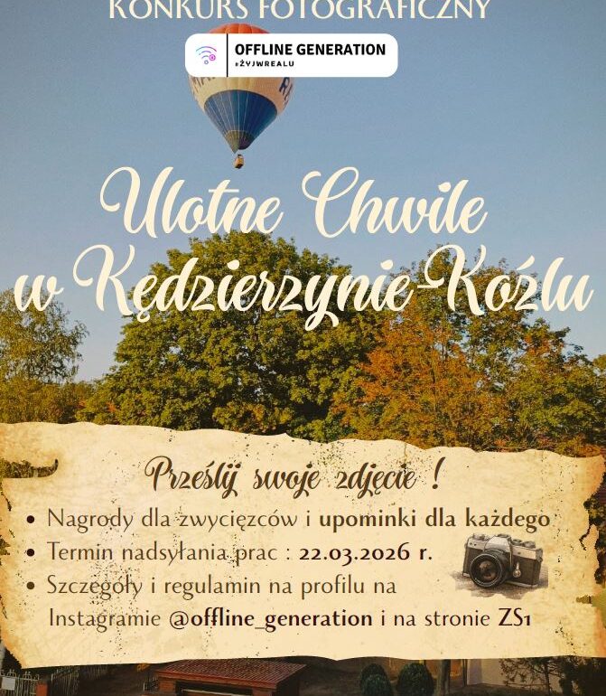 Konkurs Fotograficzny: Ulotne chwile w Kędzierzynie-Koźlu