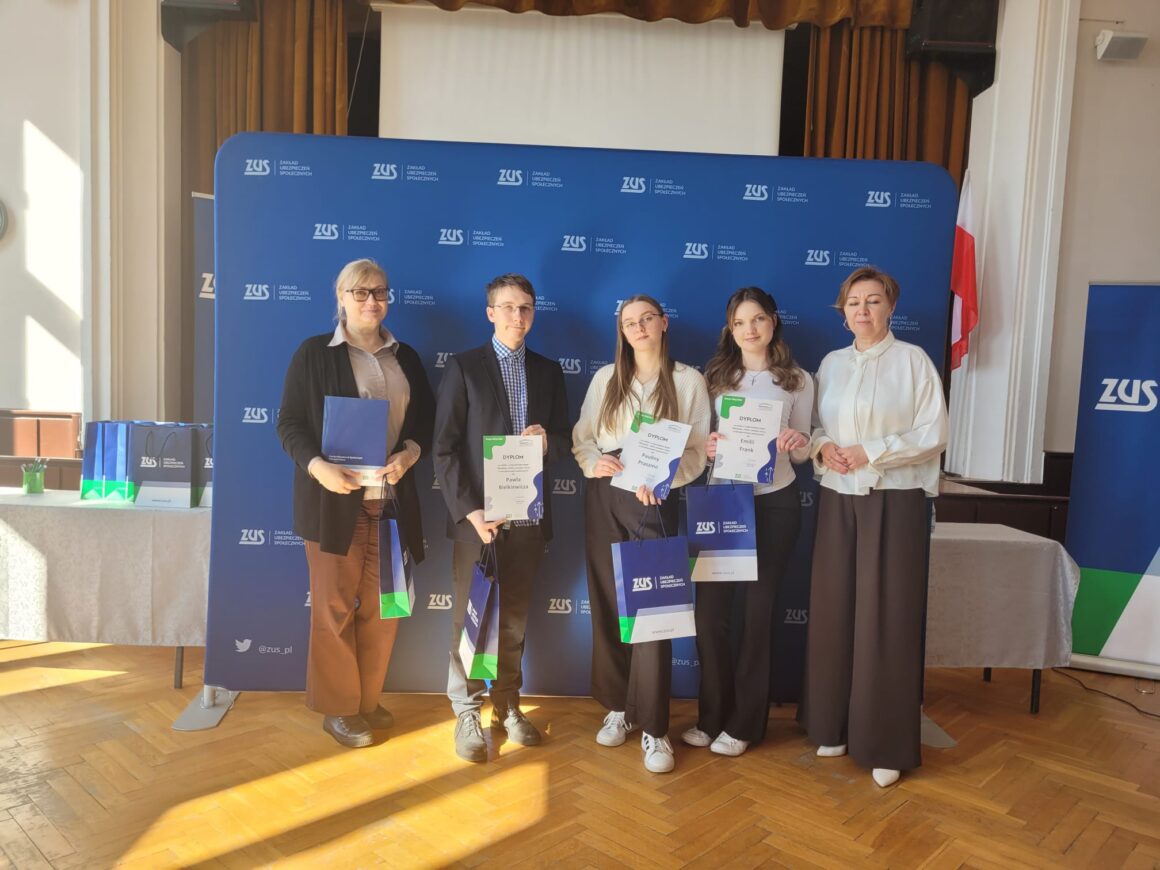 Ekonomiści naszej szkoły w Olimpiadzie ZUS