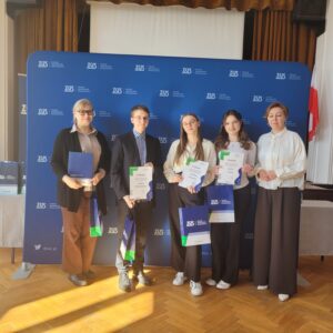 Ekonomiści naszej szkoły w Olimpiadzie ZUS