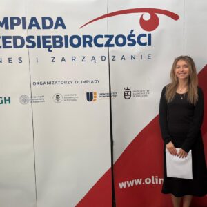 Uczennica technikum ekonomicznego w eliminacjach okręgowych prestiżowej olimpiady
