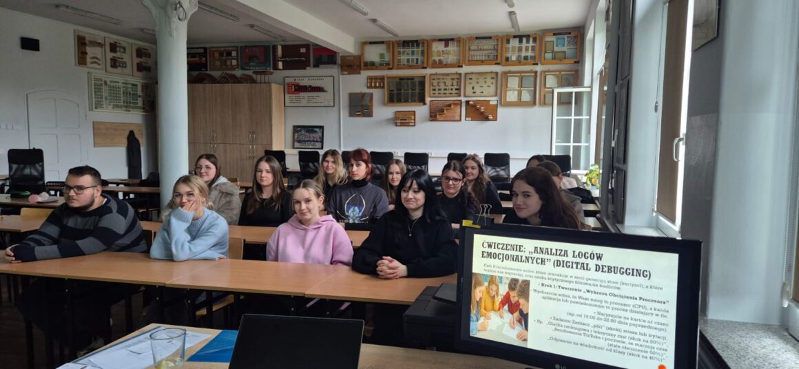 „Higiena cyfrowa i radzenie sobie ze stresem w cyberprzestrzeni” – warsztaty grupowe dla uczniów ZS1