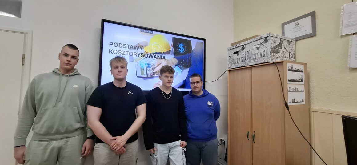 Kurs kosztorysowania w ZS1 zakończony sukcesem
