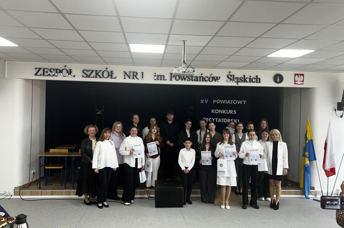 XV Powiatowy Konkurs Recytatorski – siła słowa, która łączy pokolenia